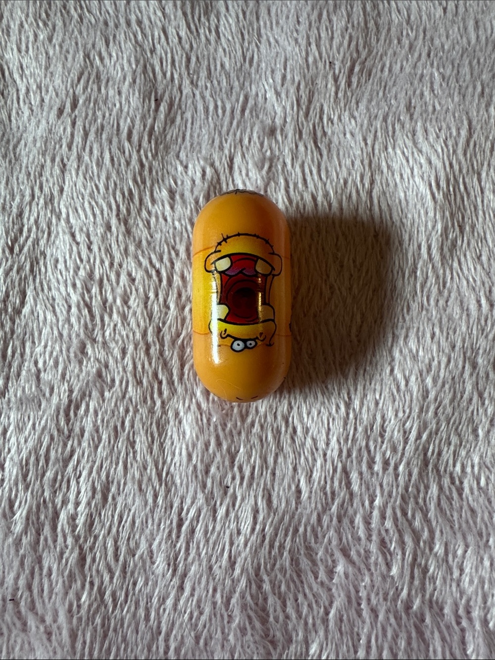 Scream Bean from the early Mighty Beanz